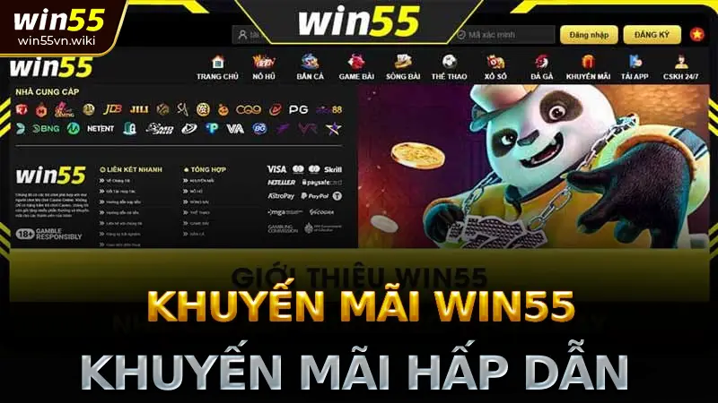 Khuyến mãi win55 2025 -Tổng hợp ưu đãi hot nhất từ nhà cái 1 Tổng quan về các chương trình khuyến mãi nhà cái Win55